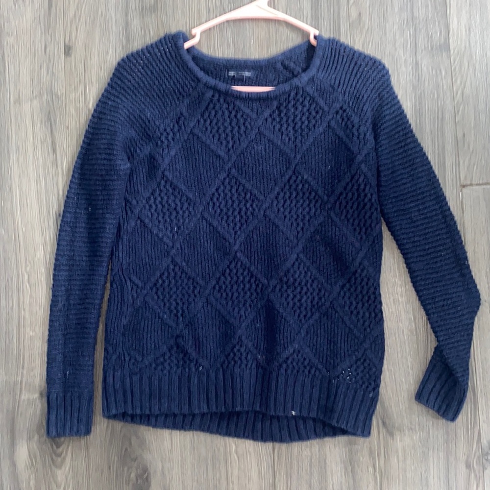 Cozy blue sweater